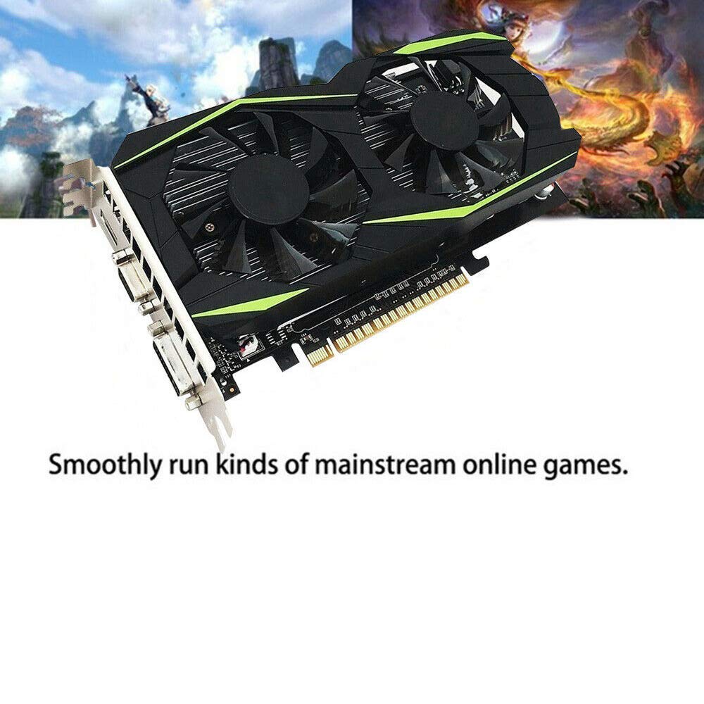 Andifany Professional GTX1050TI 1GB DDR5 Card Green 128Bit DVI VGA